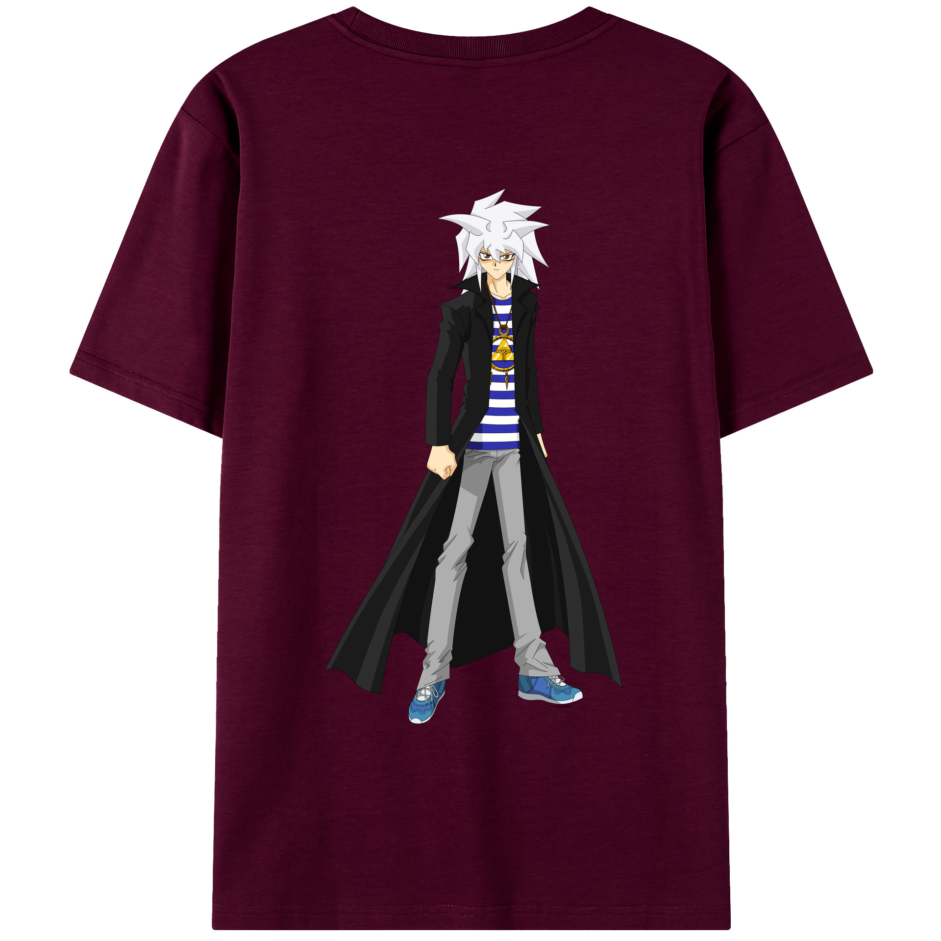 （画像用） 遊☆戯☆王 Yu-Gi-Oh! レディース半袖Tシャツ(バックプリント)